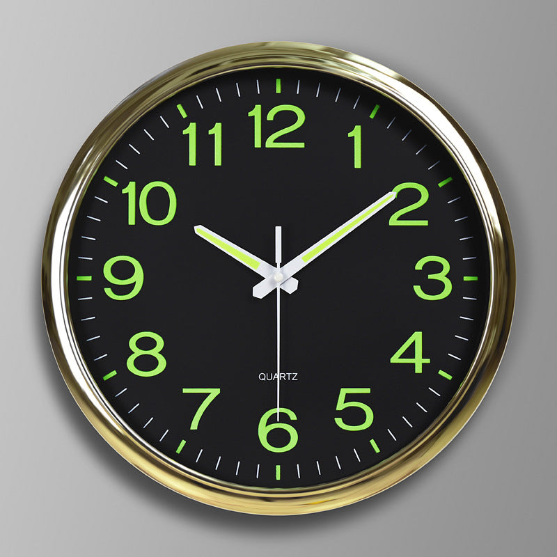 Illuminating Classroom Silent Wall Clock 30 cm