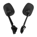 Motorcycle rearview mirror with adjustable arm and modern design