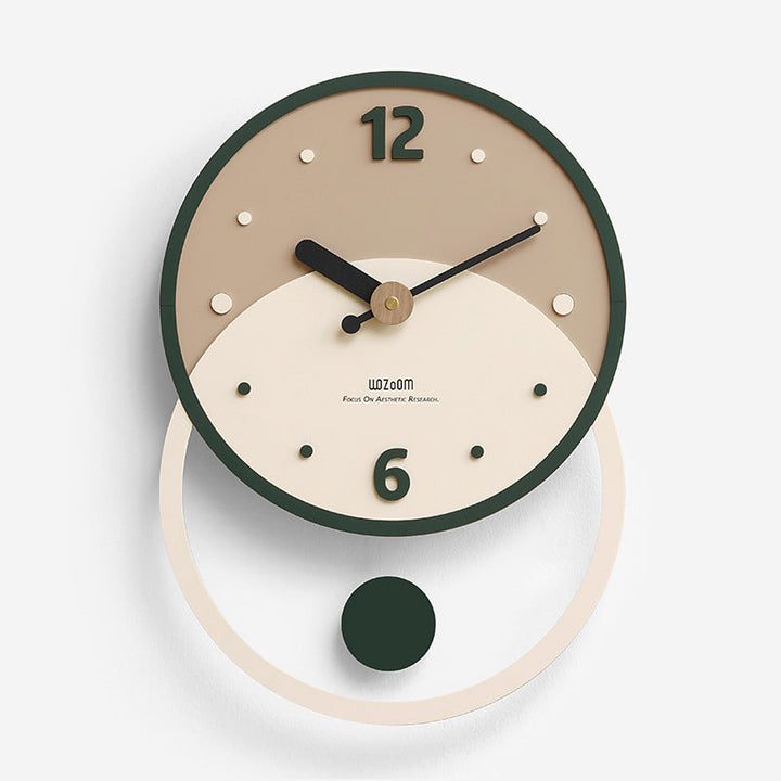 Nordic Minimalist Wall Decoration Clock for the Living Room