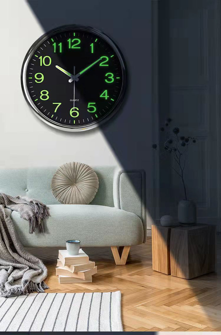 Illuminating Classroom Silent Wall Clock 30 cm
