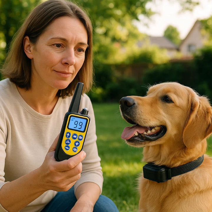 Waterproof Dog Training Collar with Remote Control and 3 Modes