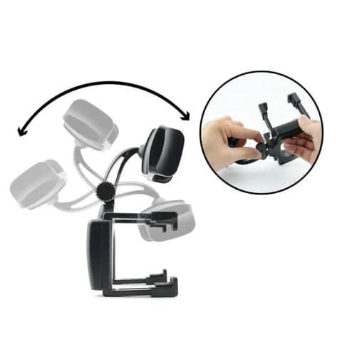 Rearview Mirror Phone Mount for Safe &amp; Comfortable Driving