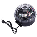 Digital LED RGB Crystal Magic Ball Stage Effect Light, DMX Party Disco DJ Bar colored Pattern Lighting