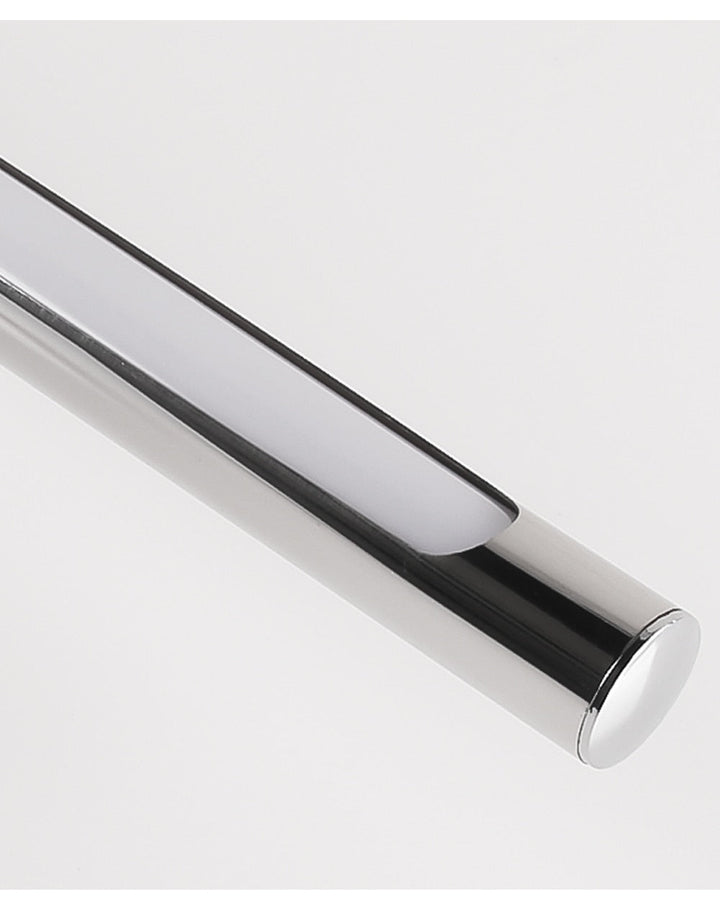 80-100cm LED wall lamp - Modern black/silver wall light for the bathroom, internally mounted picture light