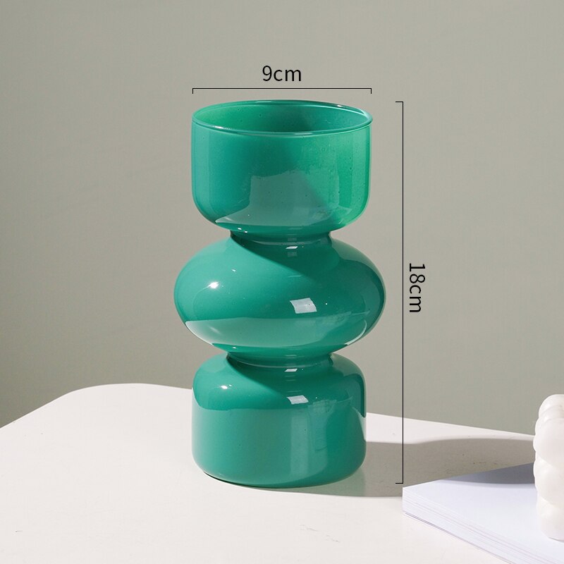 Glass Animal Vase - Multicolor