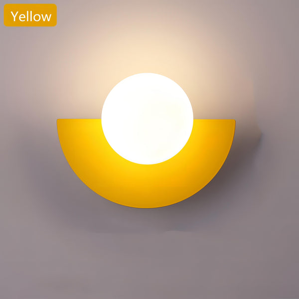 Everest - Nordic Semi-Round Wall Lamp