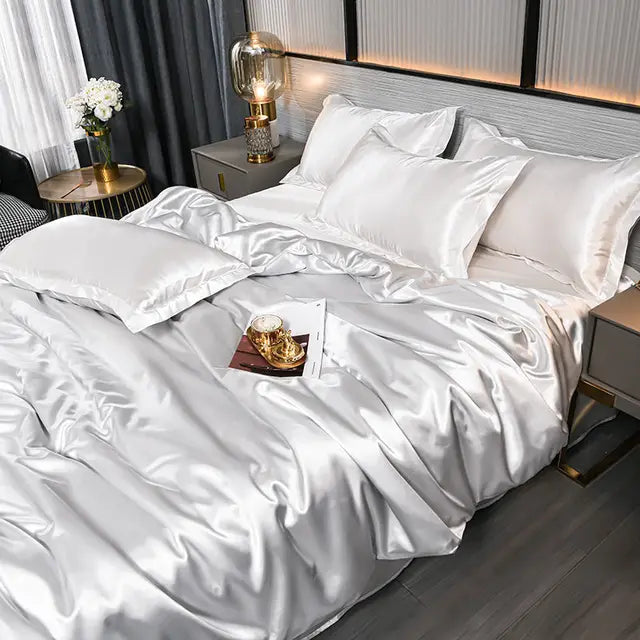 SatinLuxe Duvet Cover - Luxe Satin Duvet Cover for Your Bedroom