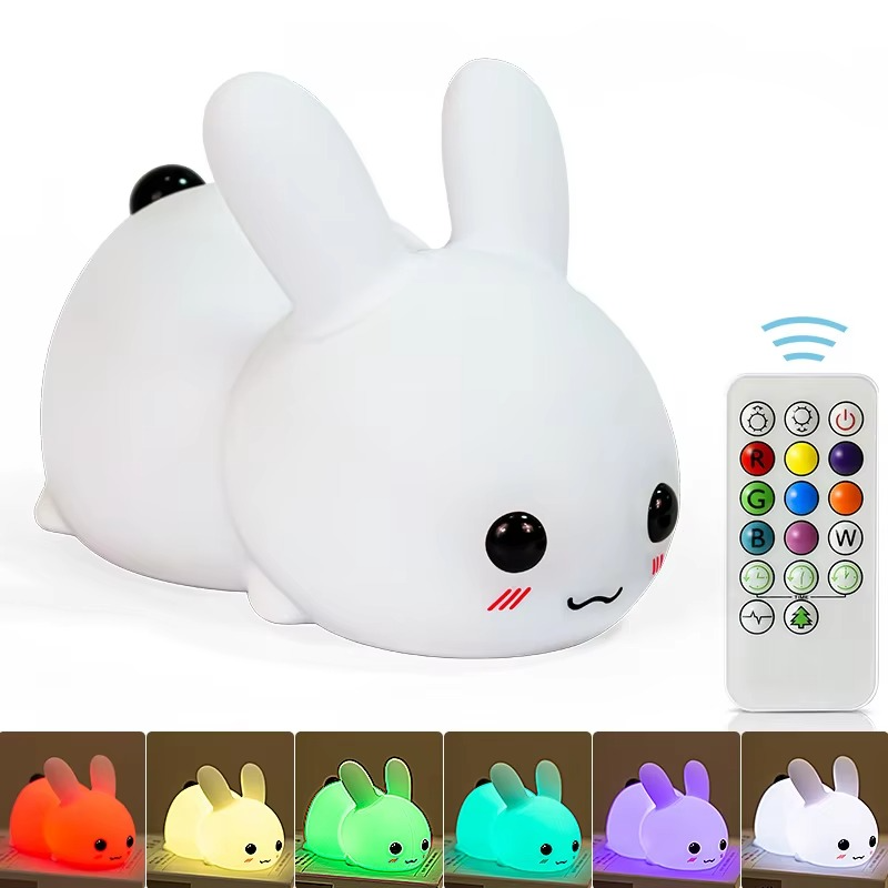 Enchanting Jade Rabbit LED Night Light
