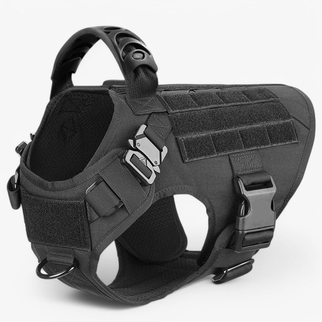 KrachtGrip Dog Harness – Adjustable Tactical Harness for Training &amp; Walks