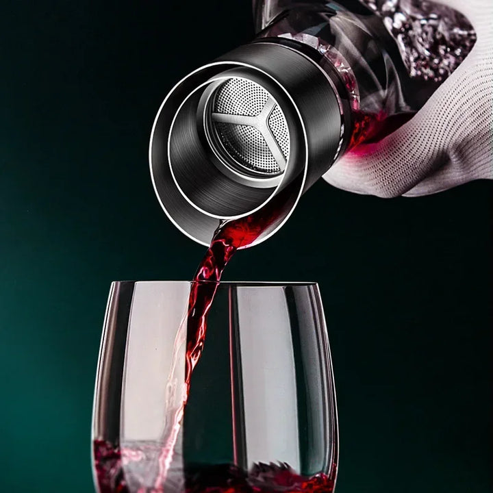 1500ml Iceberg Decanter Creative Lead-Free Crystal Material Luxury High-Quality Home Red Wine Distributor Decanter Wine Jug