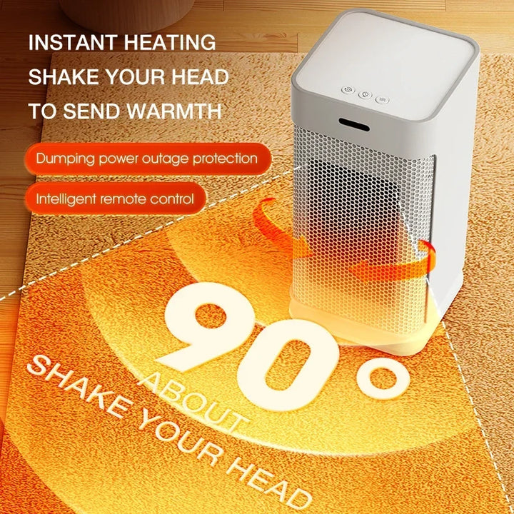 Wearable Ceramic Electric Heater with PTC and Night Light