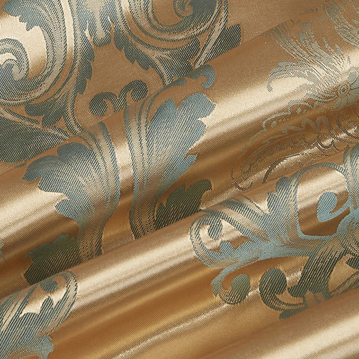 Satin Rayon Jacquard Duvet Cover Set 264x229cm – Luxury Summer Bedding for Comfortable Sleep &amp; Home Décor
