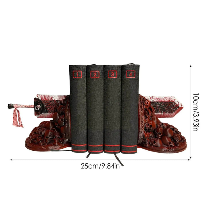Berserk Bookends Angry Bookends Dragon Hunter Resin Craft Study Art Decorative Ornament Home Desk Bookshelf T4z7