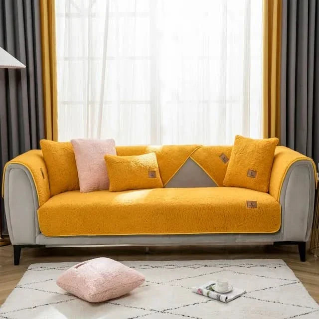 CozyShield - Elegant and protective stretch sofa cover