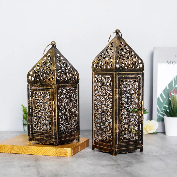 Mystique Oriental Lantern - Vintage Candle Holder