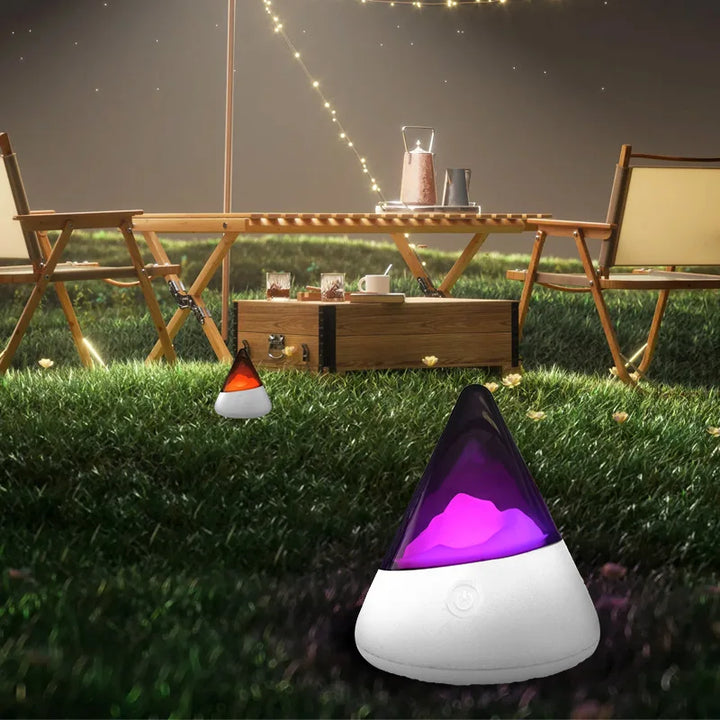 Wireless LED Night Light in Iceberg Design