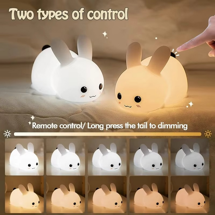 Enchanting Jade Rabbit LED Night Light