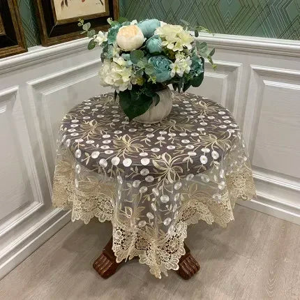 Victorian Lace Dreams Tablecloth