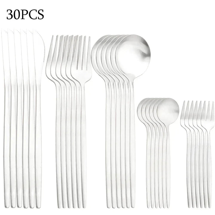 RefinedTable | 30-piece cutlery set