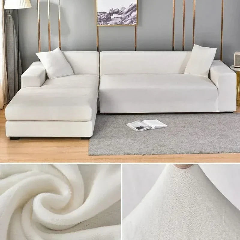 PlushFit - High-Quality Sofa Covers Made of Stretch Velvet