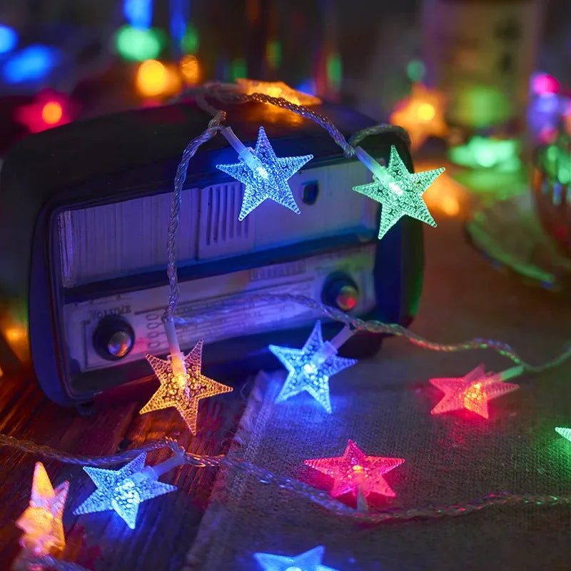 Starlight LED String Lights: Ideal for indoor decoration, outdoor camping and tent atmosphere