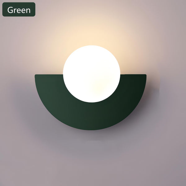 Everest - Nordic Semi-Round Wall Lamp