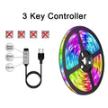 RGB 5050 LED Strip Light with Remote Control & App Control - USB-powered