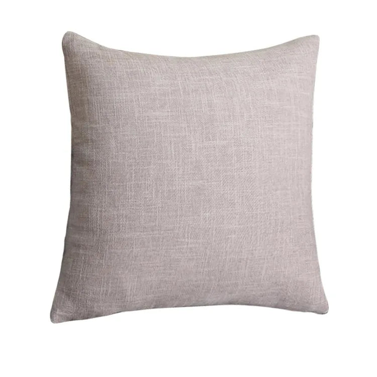 Cotton Linen Pillowcases for Decorative Couch and Chair Cushions