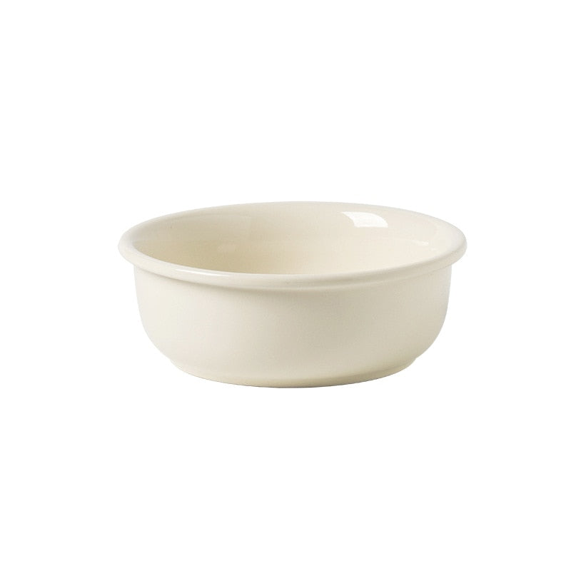 Misha Ceramic Elevated Cat Bowl with Wooden Stand
