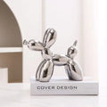 – Small dog sculpture made of balloons