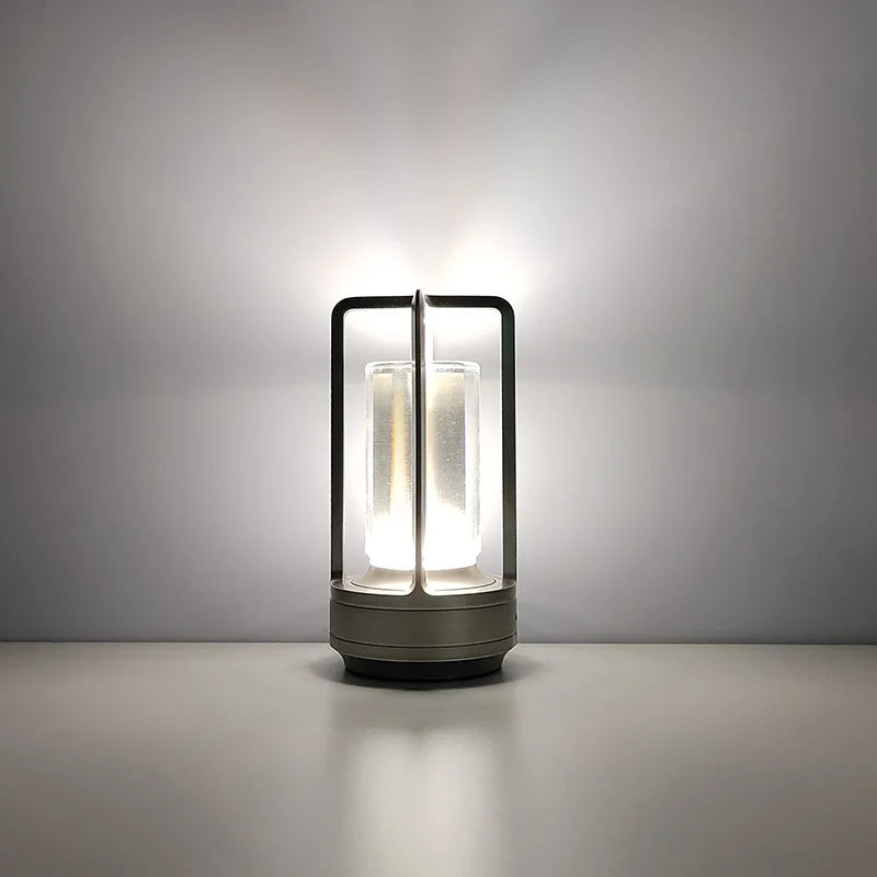 – Portable Wireless LED Lantern with Charging Station