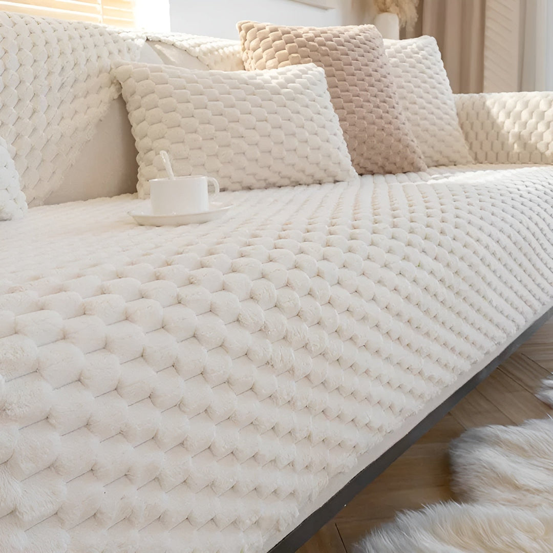 Luxury Velvet Sofa Cover - VeluLuxe |