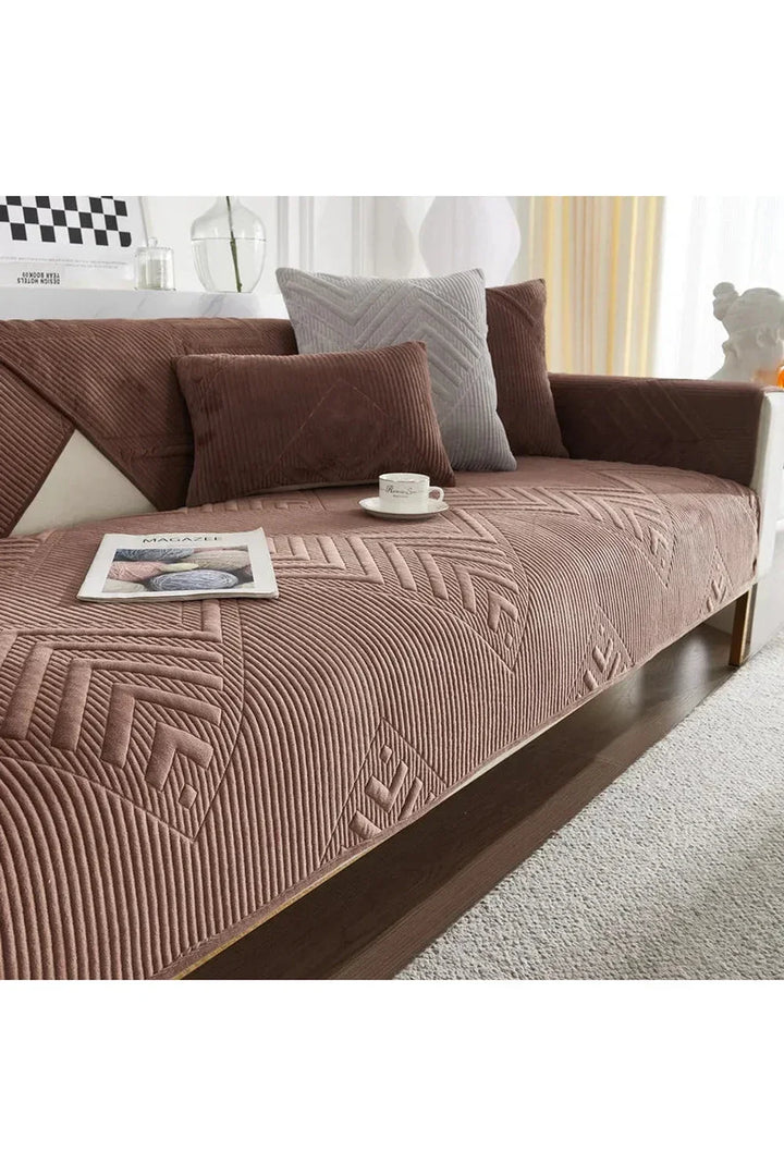 Soft Quilted Sofa Cover |