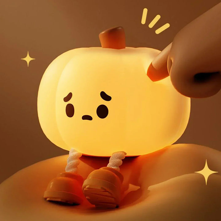 GlowPumpkin Light - Atmospheric Night Light with Warm Glow
