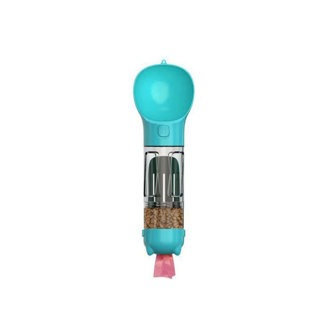 Snackbuddy Pro – 2-in-1 Water & Food Bottle with Poop Bag Holder