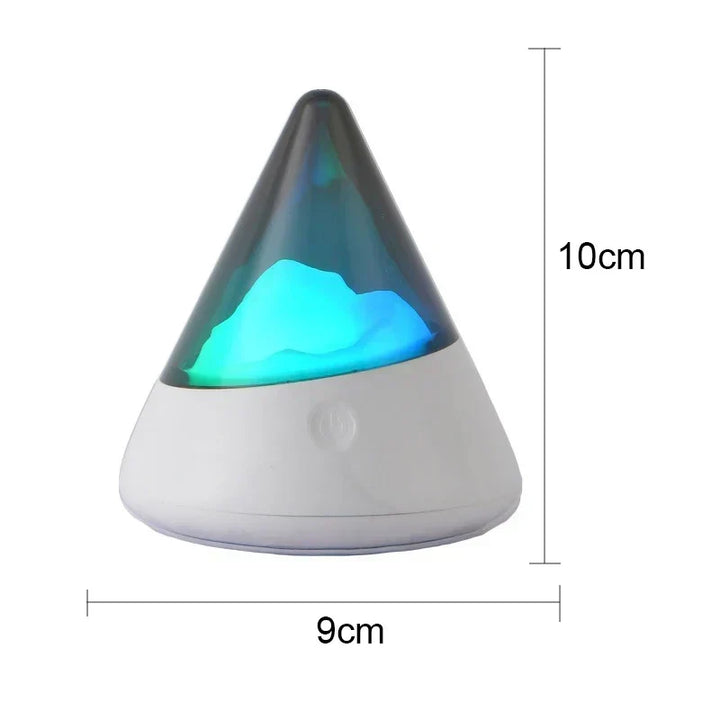 Wireless LED Night Light in Iceberg Design