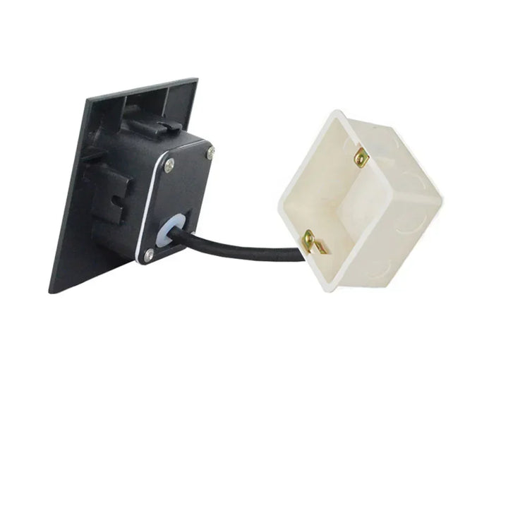 Modern waterproof IP65 LED recessed wall lamp for outdoor lighting - 3W embedded step &amp; staircase balcony portal light