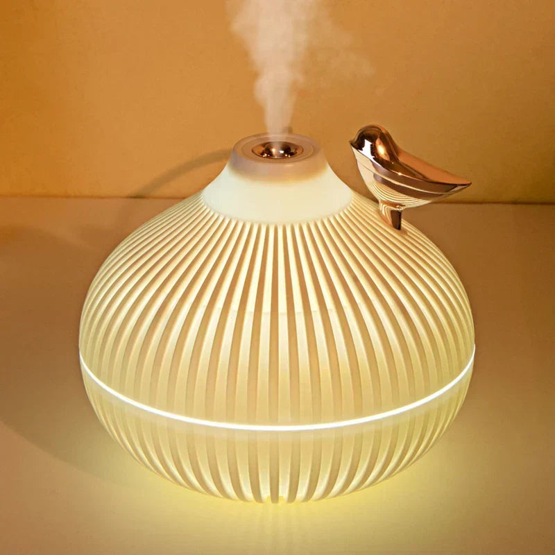 MistGlow USB Humidifier | Quiet &amp; Compact | With LED Night Light &amp; Mood Lighting