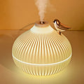 MistGlow USB Humidifier | Quiet & Compact | With LED Night Light & Mood Lighting