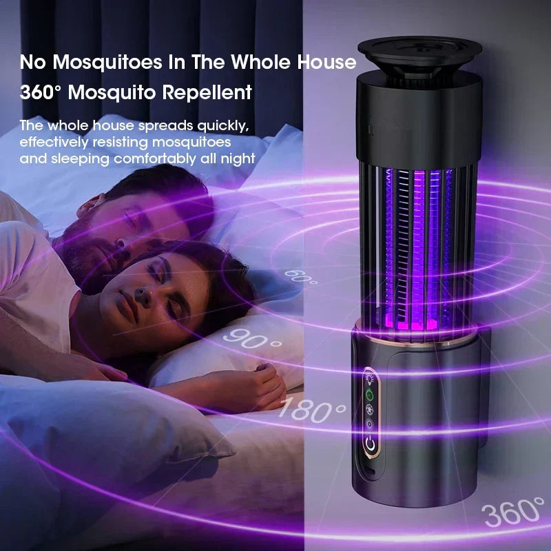 Zentora Mosquito Lamp | USB-powered &amp; Quiet | Chemical-free with Night Light Function