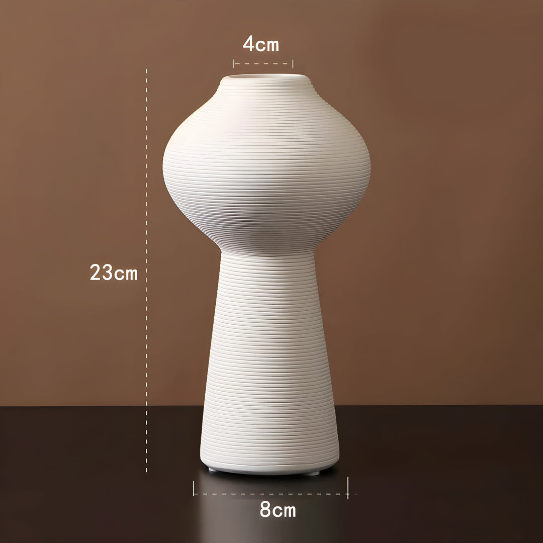 Minimalistic Handcrafted Ceramic Zen Vase