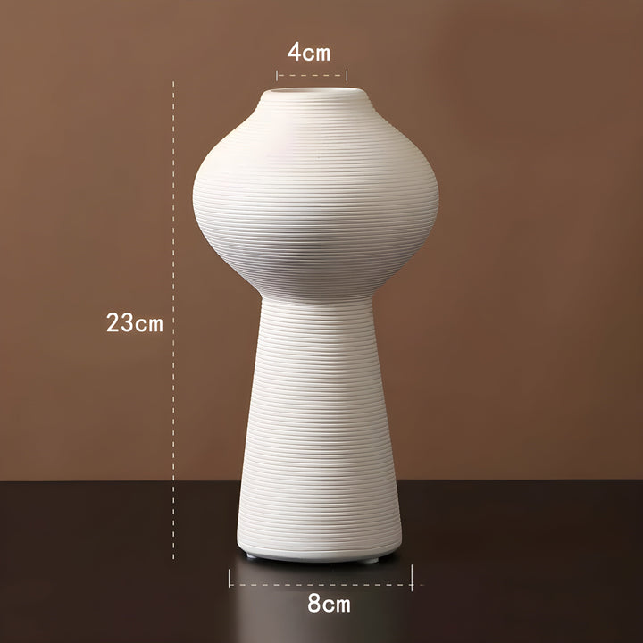 Minimalistic Handcrafted Ceramic Zen Vase