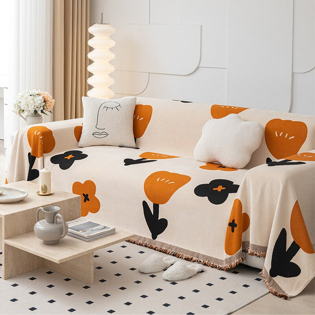 Floral ossom Non-Slip Modern Sofa Cover |