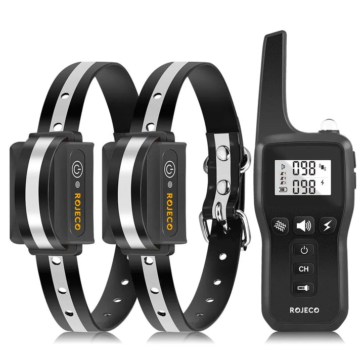 1000m Dog Training Collar – Waterproof, Rechargeable with Remote Control for Small, Medium &amp; Large Dogs