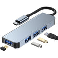 Thunderbolt 3 USB-C Hub with HDMI, PD, SD/TF for MacBook Air M1 and iPad Pro