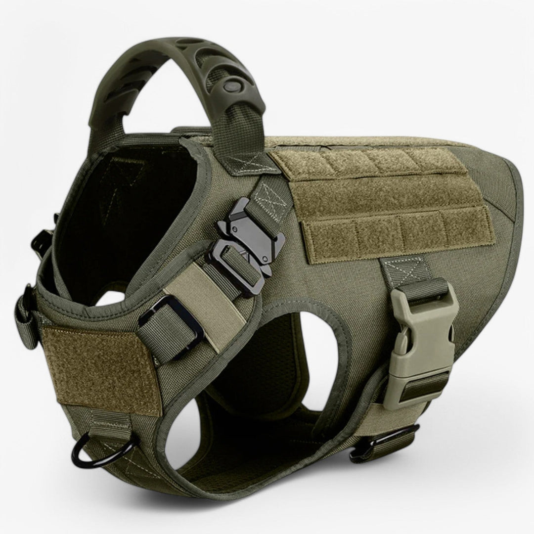 KrachtGrip Dog Harness – Adjustable Tactical Harness for Training &amp; Walks