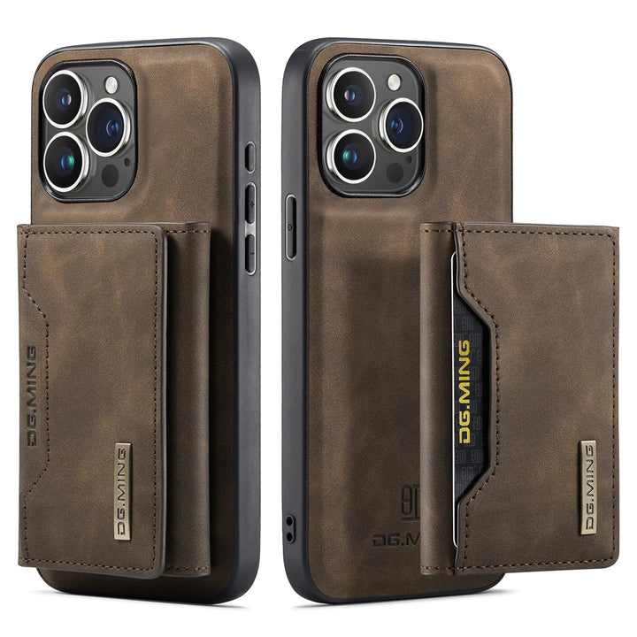 2-in-1 iPhone case with detachable wallet