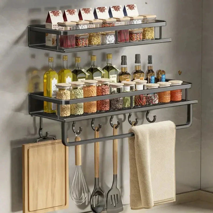 KitchenStyle – Elegant Wall Shelf for an Organized Kitchen