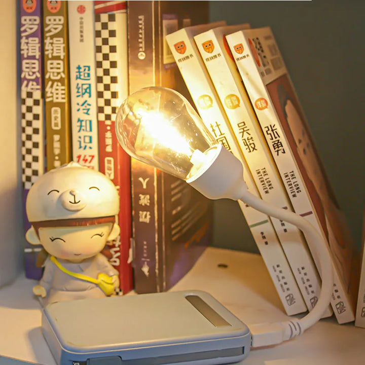 USB LED Rotating Night Light – Flexible Reading Light for On-the-Go |