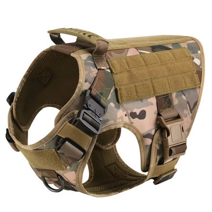 Tactical Dog Harness and Leash Set for Medium and Large Dogs